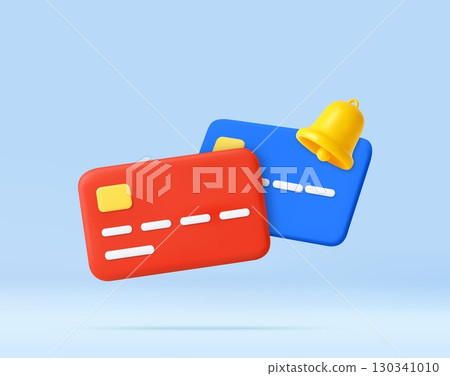 3d Credit Card Notification Alert 130341010