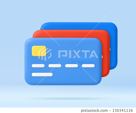 3d Credit Card Payment and Banking Concept 3d Credit Card Payment and Banking Concept 130341116