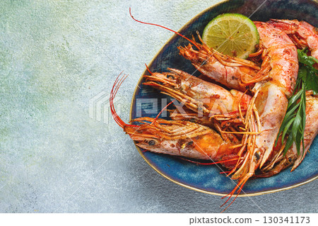 fried Langoustines , Australian, lime and herbs, spices, homemade, no people, fried Langoustines , Australian, lime and herbs, spices, homemade, no people, 130341173