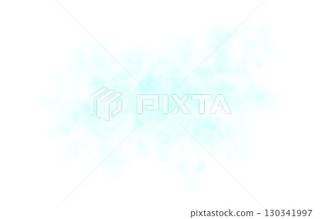 Highly translucent light blue smoke haze template on transparent background for mockups overlays and visual effects use 130341997