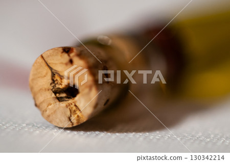 Close-up on a cork 130342214