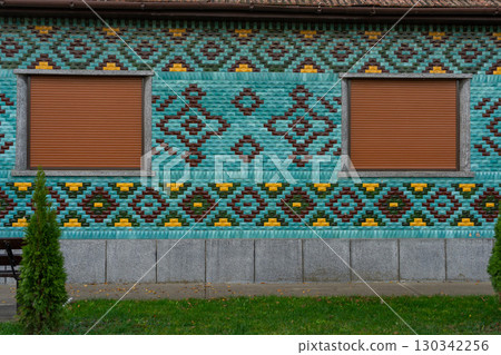 Traditional house with mosaics 130342256