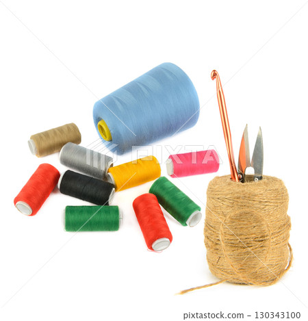 A Collage of Creative Sewing and Crafting Tools 130343100