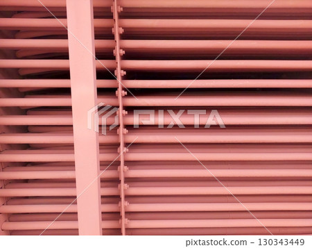 Detailed View of an Economizer Tube Grid With Horizontal Tube Arrangements in Industrial Setting Detailed View of an Economizer Tube Grid With Horizontal Tube Arrangements in Industrial Setting 130343449