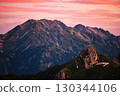 Tateyama mountain range and Eboshidake in the Northern Alps 130344106