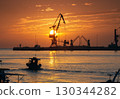 Port of Heraklion at sunrise in Heraklion Greece 130344282