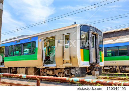 Electric storage tracks at JR Kisarazu Station, Kisarazu City, Chiba Prefecture Electric storage tracks at JR Kisarazu Station, Kisarazu City, Chiba Prefecture 130344493