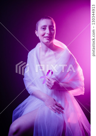 The Gentle Beauty Of A Woman Fighting Cancer The Gentle Beauty Of A Woman Fighting Cancer 130344913