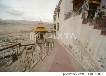 Spituk Monastery, also known as Spituk Gompa or Petup Gompa, is a Buddhist monastery located in the Leh district of Ladakh, India, about 8 kilometers from Leh city. Spituk Monastery, also known as Spituk Gompa or Petup Gompa, is a Buddhist monastery located in the Leh district of Ladakh, India, about 8 kilometers from Leh city. 130346076