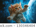 Kitten Astronaut 130346404
