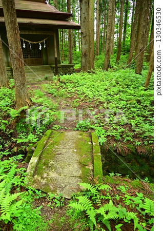 Hanamaki Mikumari Shrine, blessed with abundant spring water 130346530