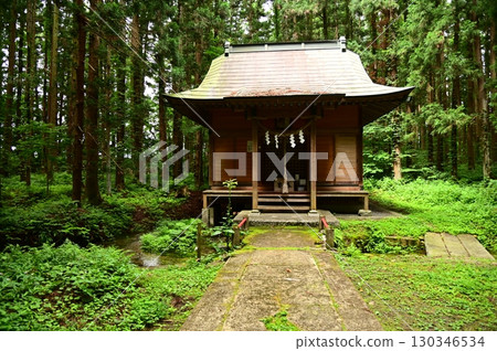 Hanamaki Mikumari Shrine, blessed with abundant spring water 130346534
