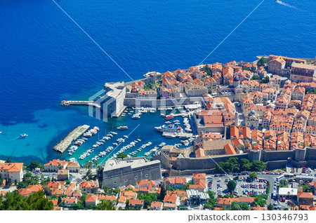亞得里亞海明珠杜布羅夫尼克的美景 130346793