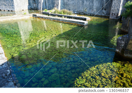 The pond outside the castle 130346837