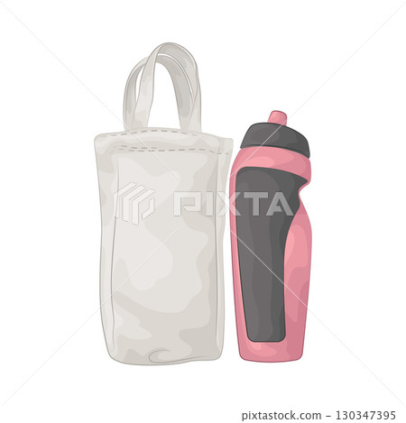 Illustration of Water Bottle 130347395