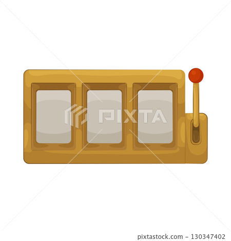 Illustration of Slot Machine Illustration of Slot Machine 130347402