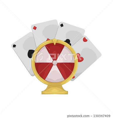 Illustration of Slot Machine 130347409