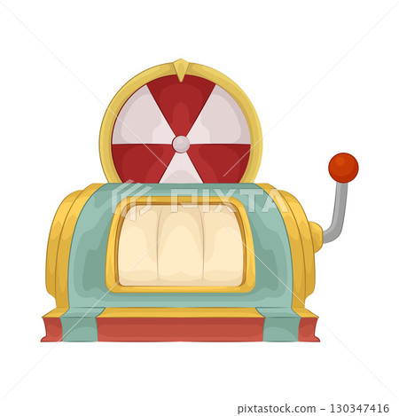 Illustration of Slot Machine 130347416
