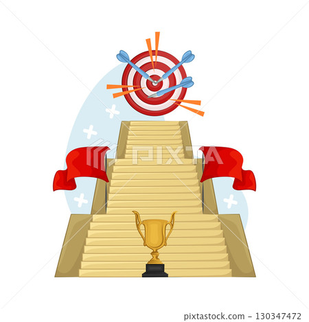 Illustration of Goal Illustration of Goal 130347472