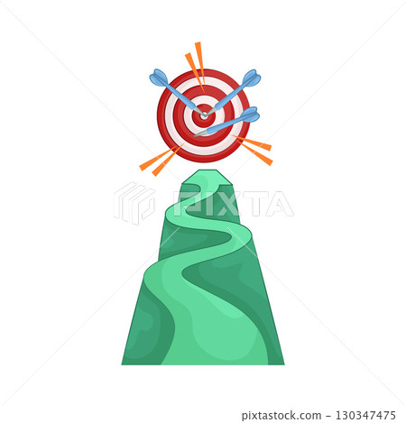 Illustration of Goal Illustration of Goal 130347475