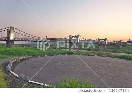 [玉手橋（清晨）] 大阪府柏原市石川町 130347524