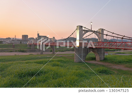 [玉手橋（清晨）] 大阪府柏原市石川町 130347525