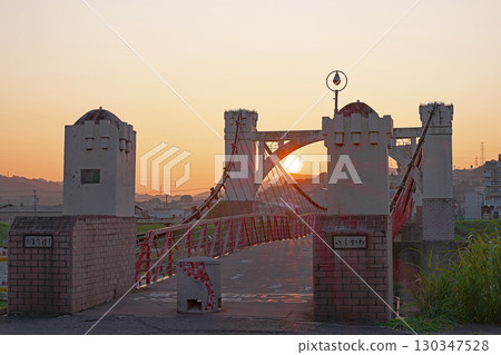 [玉手橋（清晨）] 大阪府柏原市石川町 130347528