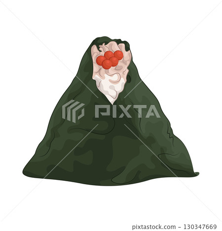 Illustration of Salmon Roe Onigiri 130347669