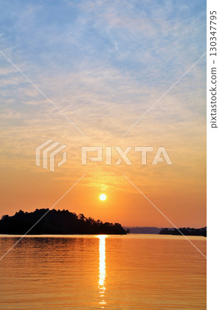 Matsushima at Dawn in Miyagi Prefecture 130347795