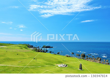 秋田縣男鹿半島藍入道崎 秋田縣男鹿半島藍入道崎 130347814