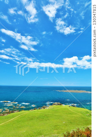 秋田縣男鹿半島藍入道崎 130347815