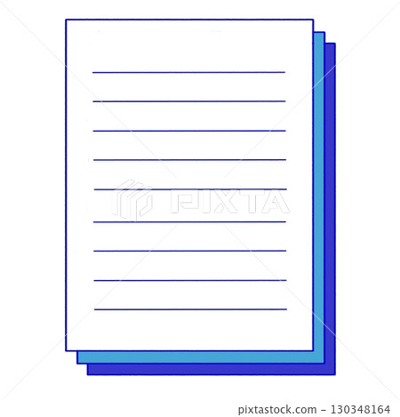 適合商務使用!重疊紙質文件插圖/documents_blue 適合商務使用!重疊紙質文件插圖/documents_blue 130348164
