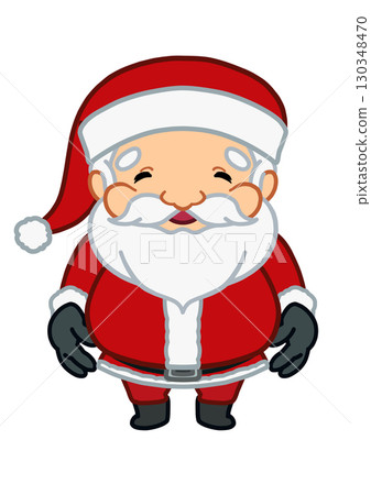 聖誕老人站立的形象 聖誕老人站立的形象 130348470
