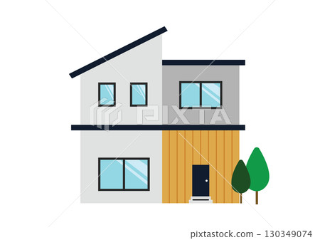 Illustration of a house 130349074