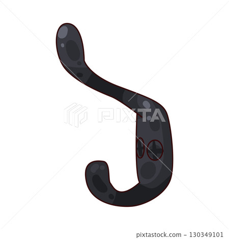 illustration of coat hook illustration of coat hook 130349101