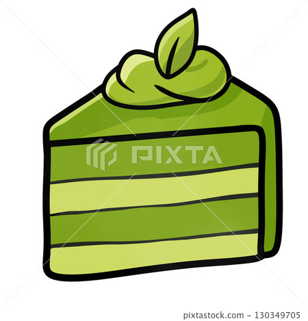 Matcha green tea cake Matcha green tea cake 130349705