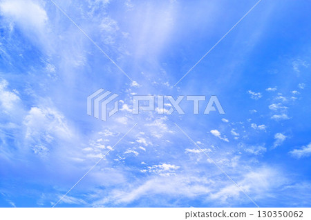 Blue sky and cloud image 130350062