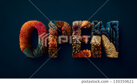 "OPEN" character-3 130350621