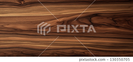 Elegant walnut wood texture with natural grain pattern 130350705