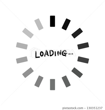 簡單的手寫加載圖標 130351237