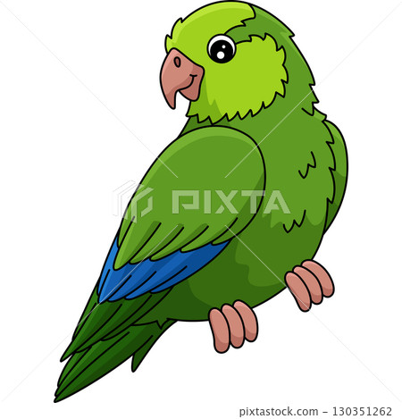Bird Parrotlet Animal Cartoon Colored Clipart Bird Parrotlet Animal Cartoon Colored Clipart 130351262