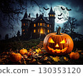 spooky halloween 130353120