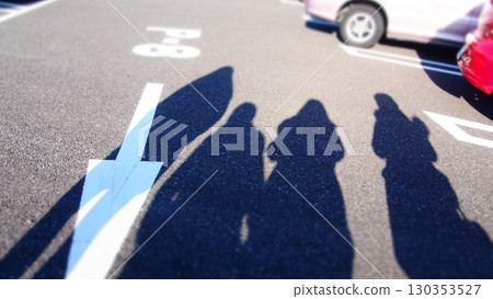 The shadows of four friends 130353527