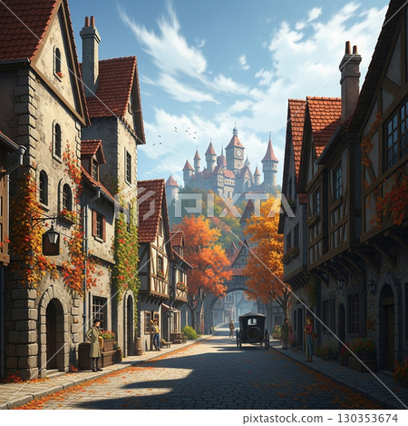 秋天的風景 130353674