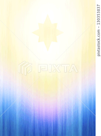 Sparkling star flare, dark blue, standard paper ratio portrait 130353837