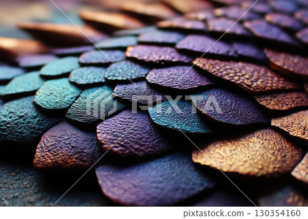 Dragon skin close up 130354160