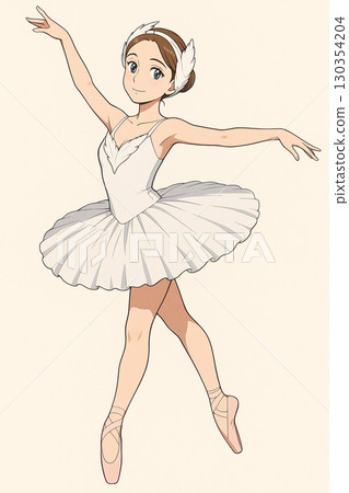芭蕾舞女演員跳芭蕾舞 130354204