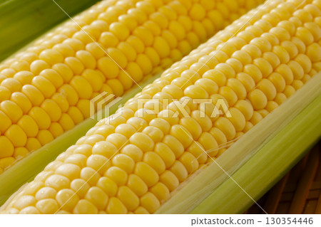 Fresh and sweet corn Fresh and sweet corn 130354446
