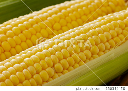 Fresh and sweet corn Fresh and sweet corn 130354458