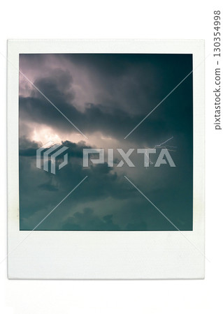 Lightning, Thunder, Lightning, Live Action, Polaroid Style 130354998